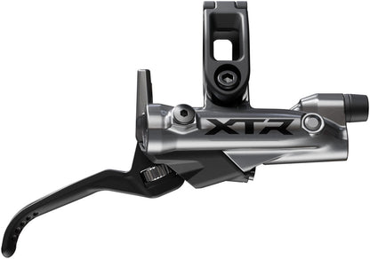 Shimano XTR BR-M9200 Disc Brake BL-M9220 Lever - Right/Rear Post Mount 2-Piston Caliper SM-BH90-SS Hose Metal Pads Gray