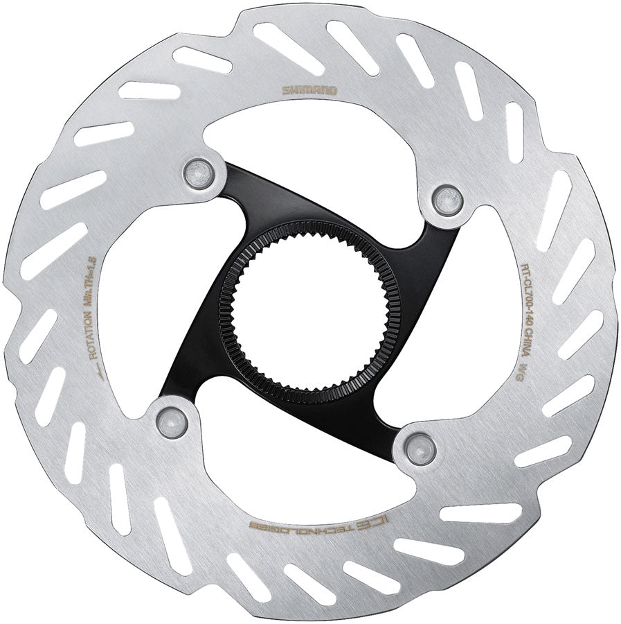 Shimano RT-CL700 SS Disc Brake Rotor - 140mm CenterLock Lockring Included-Goodwynn'sGoodwynn's