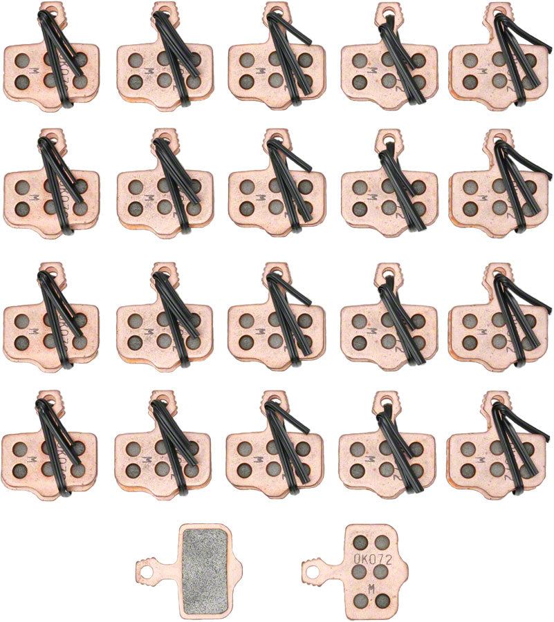SRAM Disc Brake Pads - Sintered Compound Steel Backed Powerful For Level Elixir 2-Piece Road Bulk Box of 20-Goodwynn'sGoodwynn's