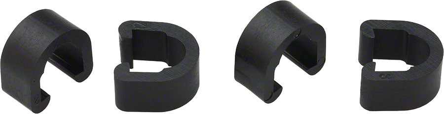 Jagwire C-Clip Housing or Hose Guide Bag of 50 Black-Goodwynn'sGoodwynn's