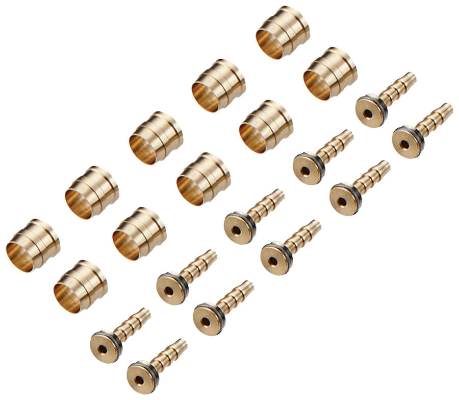 TRP Hydraulic Hose Kit - For 5.5mm Compression Ferrules Brass Inserts O-Rings 10/Each-Goodwynn'sGoodwynn's