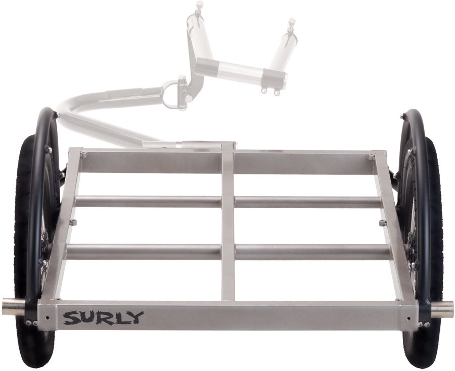 Surly Ted Trailer: Short Bed 16" Wheels Gray-Goodwynn'sGoodwynn's