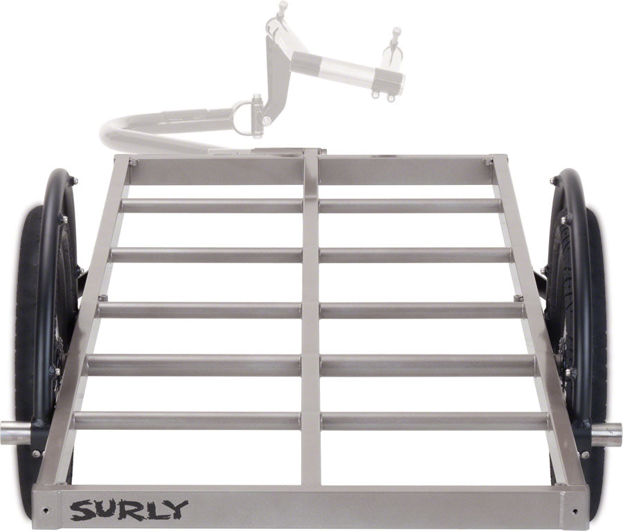 Surly Bill Trailer: Long Bed 16" Wheels Gray