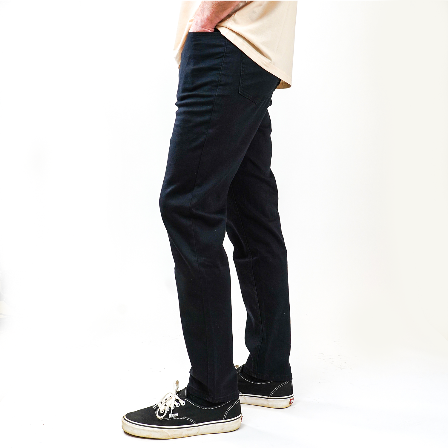 Jean Pants - Pure Black-Goodwynn'sGoodwynn's