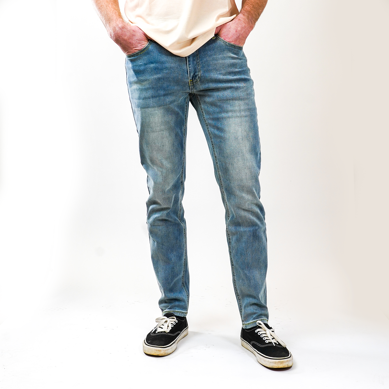 Jean Pants - Light Blue-Goodwynn'sGoodwynn's