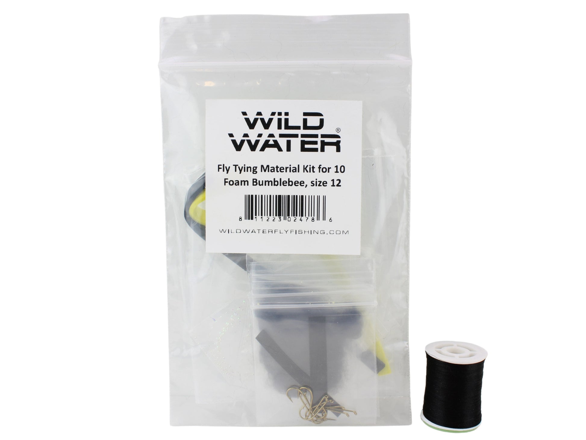 Wild Water Fly Fishing Fly Tying Material Kit, Foam Bumblebee-Goodwynn'sGoodwynn's