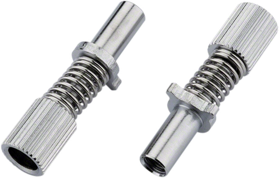 Jagwire Road Sport Frame Mount Mickey Adjusting Barrels Pair Chrome-Goodwynn'sGoodwynn's