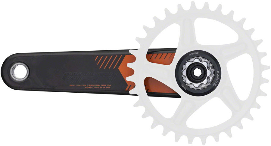 RaceFace Era Crankset - 160mm Direct Mount 136mm Spindle CINCH Interface Carbon Orange-Goodwynn'sGoodwynn's