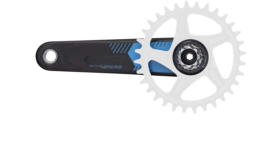 RaceFace Era Crankset - 160mm Direct Mount 136mm Spindle CINCH Interface Carbon Blue-Goodwynn'sGoodwynn's