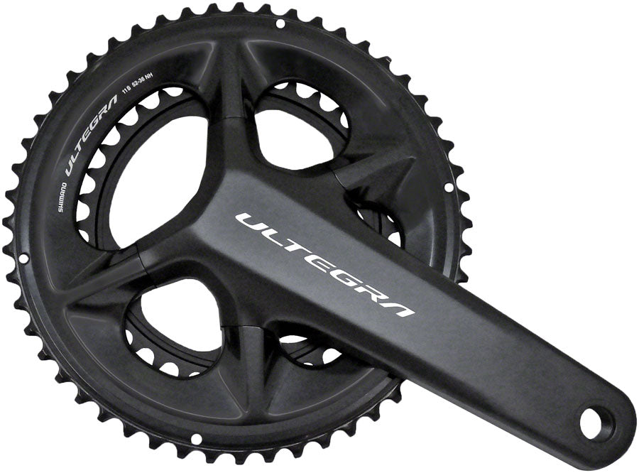 Shimano Ultegra FC-08 Crankset - 175mm 11-Speed 52/36t 110 Asymmetric BCD Hollowtech II Spindle Interface BLK-Goodwynn'sGoodwynn's