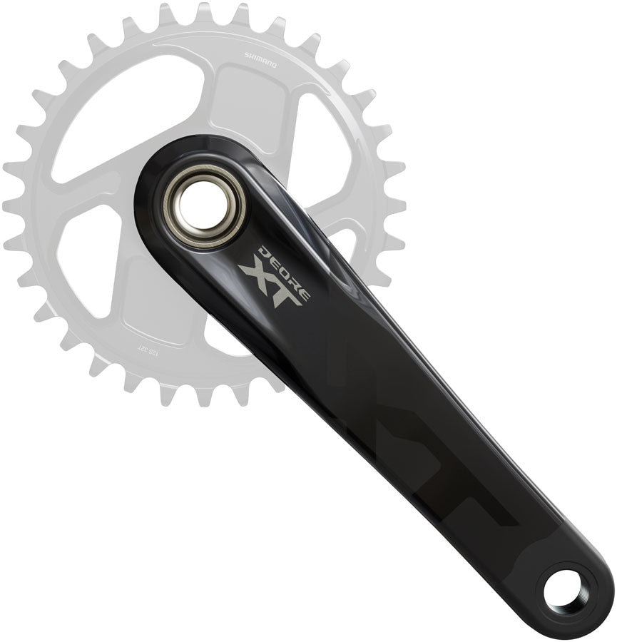 Shimano Deore XT FC-M8200 Crankset - 160mm 1x Direct Mount Hollowtech II Hollow-Forged Crankarms BLK-Goodwynn'sGoodwynn's