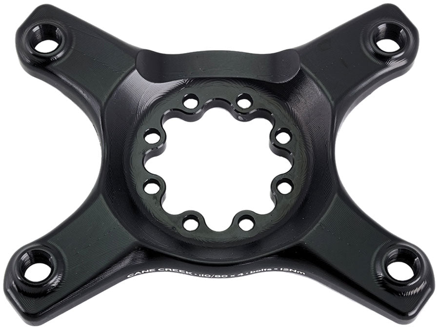 Cane Creek eeWings Chainring Spider - 4-Bolt 110 80 Asymmetric BCD 8-Bolt Mount Type Shimano GRX 1x 2x Systems BLK-Goodwynn'sGoodwynn's