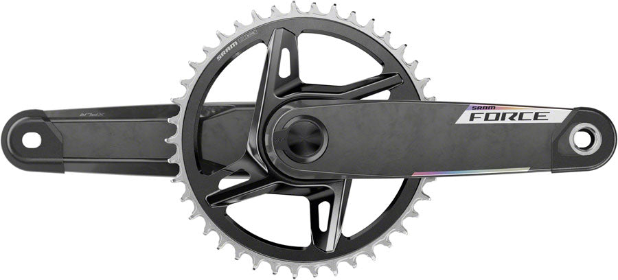 SRAM Force 1x XPLR AXS Power Meter Wide Crankset - 170mm 12/13-Speed 42t 8-Bolt Direct Mount DUB PM Spindle Carbon E1-Goodwynn'sGoodwynn's