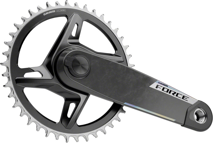 SRAM Force 1x XPLR AXS Power Meter Wide Crankset - 160mm 12/13-Speed 42t 8-Bolt Direct Mount DUB PM Spindle Carbon E1-Goodwynn'sGoodwynn's