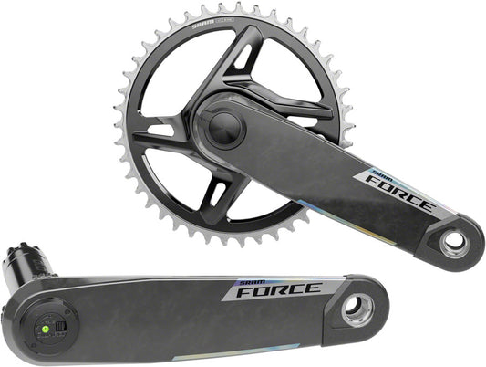 SRAM Force 1x XPLR AXS Power Meter Wide Crankset - 172.5mm 12/13-Speed 42t 8-Bolt Direct Mount DUB PM Spindle Carbon E1-Goodwynn's