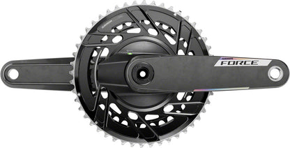 SRAM Force AXS Power Meter Crankset - 175mm 12-Speed 50/37t Thread Mount 8-Bolt PM Spider DUB Spindle Carbon E1