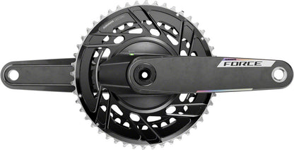 SRAM Force AXS Power Meter Crankset - 170mm 12-Speed 48/35t Thread Mount 8-Bolt PM Spider DUB Spindle Carbon E1