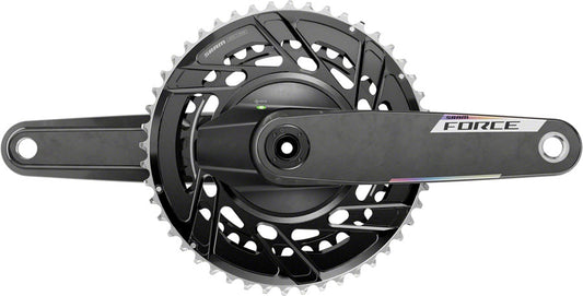 SRAM Force AXS Power Meter Crankset - 165mm 12-Speed 48/35t Thread Mount 8-Bolt PM Spider DUB Spindle Carbon E1-Goodwynn's