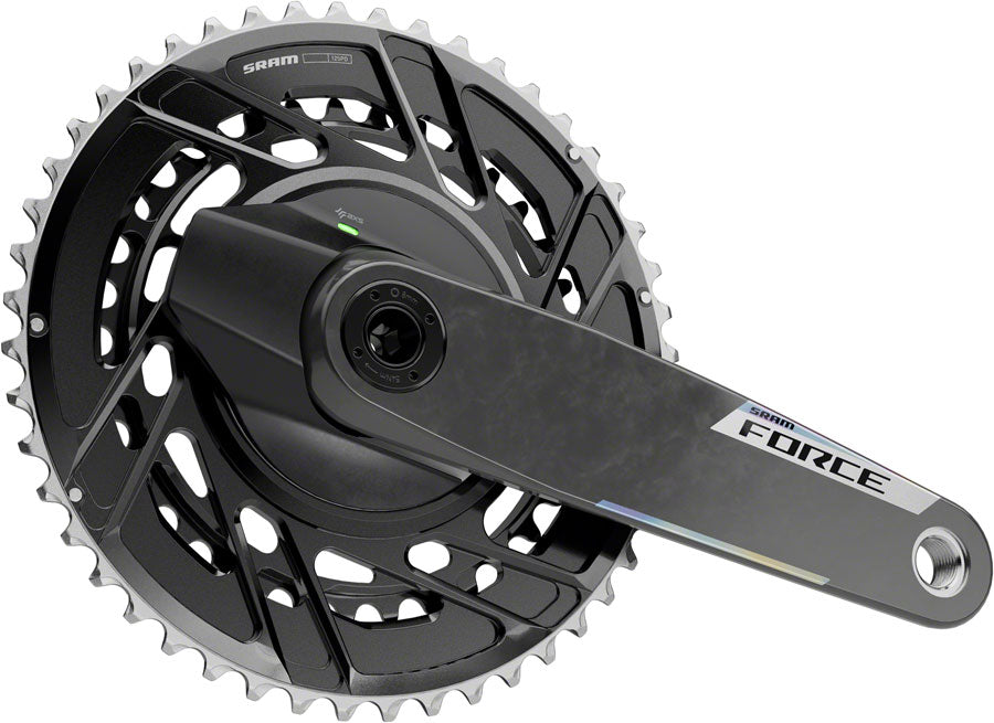 SRAM Force AXS Power Meter Crankset - 160mm 12-Speed 46/33t Thread Mount 8-Bolt PM Spider DUB Spindle Carbon E1-Goodwynn'sGoodwynn's