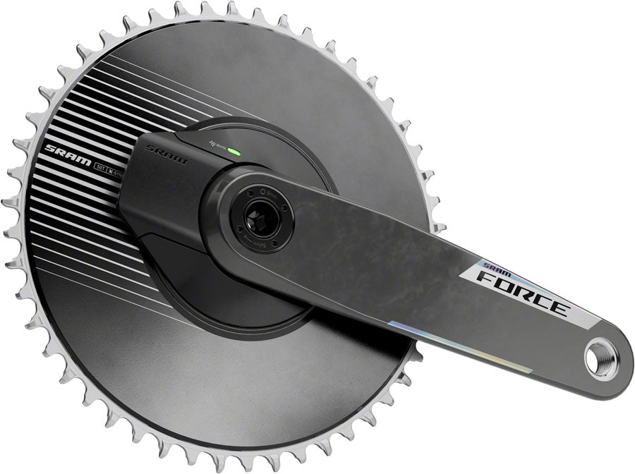 SRAM Force 1 AXS Power Meter Crankset - 165mm 12-Speed 50t Aero PM Chainring 8-Bolt Direct Mount DUB Spindle Carbon E1-Goodwynn'sGoodwynn's