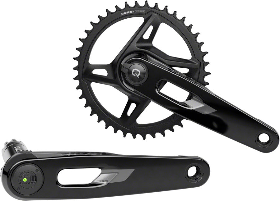 SRAM Rival 1x XPLR AXS Power Meter Wide Crankset - 170mm 12/13-Speed 42t 8-Bolt Direct Mount DUB PM Spindle Carbon E1-Goodwynn'sGoodwynn's