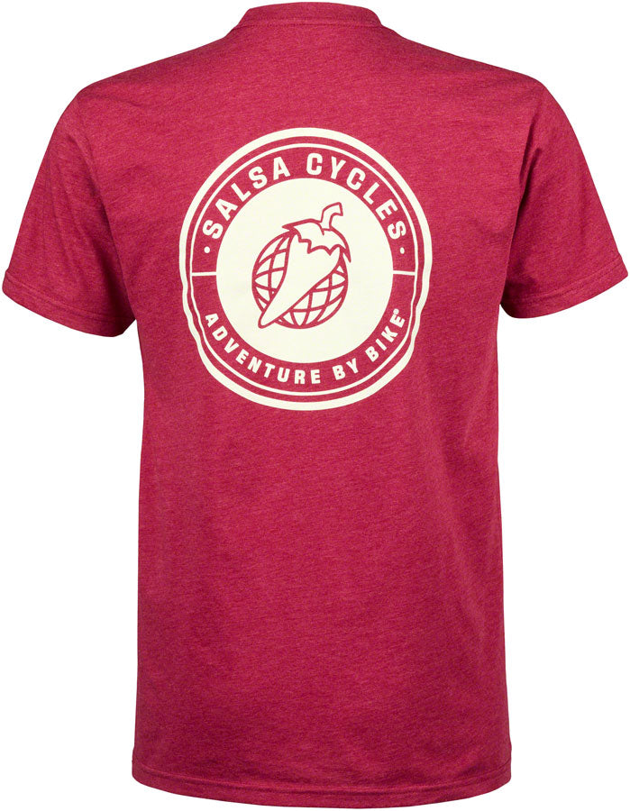 Salsa Logo Short Sleeve T-Shirt - Unisex Red Medium-Goodwynn'sGoodwynn's