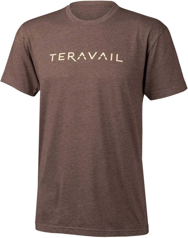 Teravail Logo Short Sleeve T-Shirt - Unisex Espresso X-Small-Goodwynn'sGoodwynn's