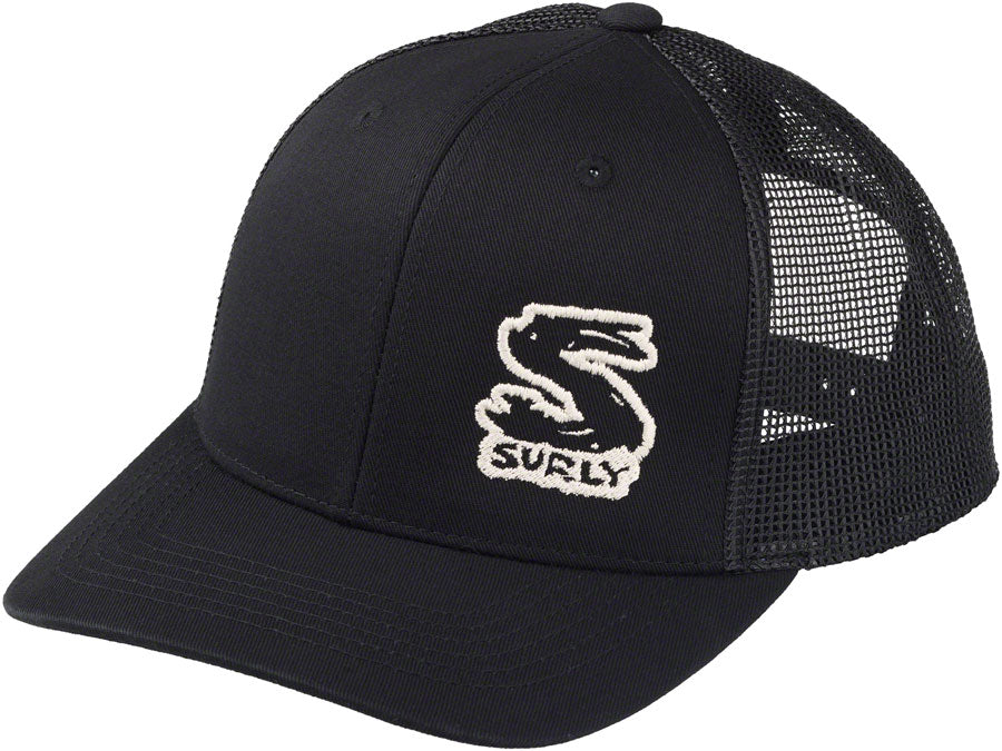 Surly Logo Snap Back Hat - Black One Size-Goodwynn'sGoodwynn's