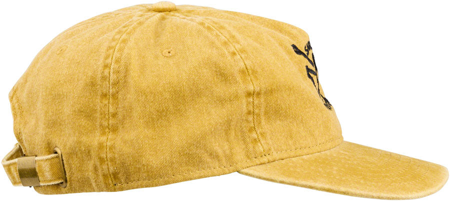 Surly Skullet Strap Back Hat - Mustard One Size-Goodwynn'sGoodwynn's