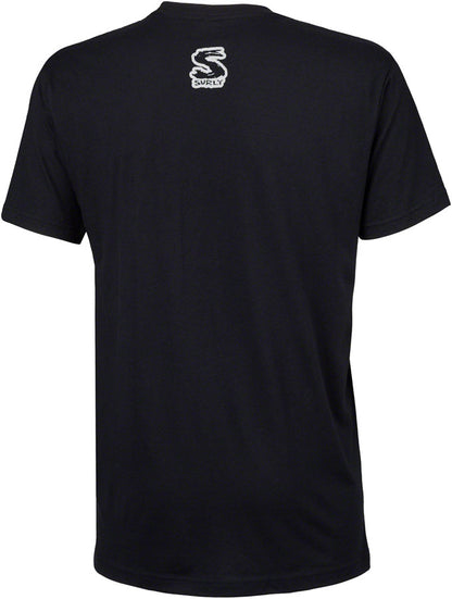 Surly Famous Last Words Short Sleeve T-Shirt - Unisex Black X-Small