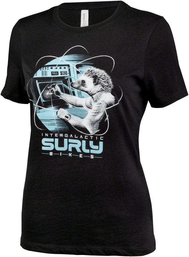 Surly Garden Pig Womens T-Shirt - Black/Gray/Teal X-Large-Goodwynn'sGoodwynn's