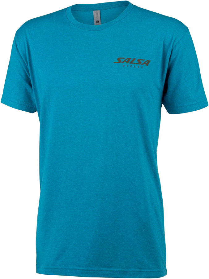 Salsa Lone Pine Mens T-Shirt - Teal Small-Goodwynn'sGoodwynn's