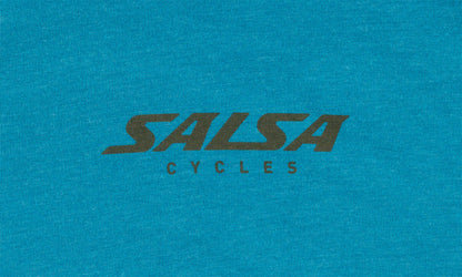 Salsa Lone Pine Womens T-Shirt - Teal Small