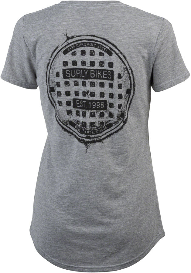Surly The Ultimate Frisbee Womens T-Shirt - Gray Large-Goodwynn'sGoodwynn's