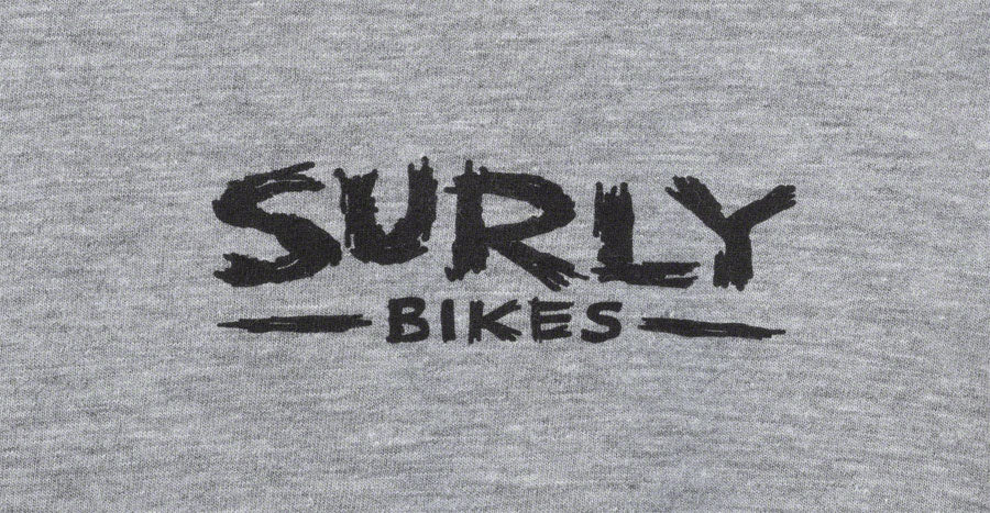 Surly The Ultimate Frisbee Womens T-Shirt - Gray 2X-Large-Goodwynn'sGoodwynn's