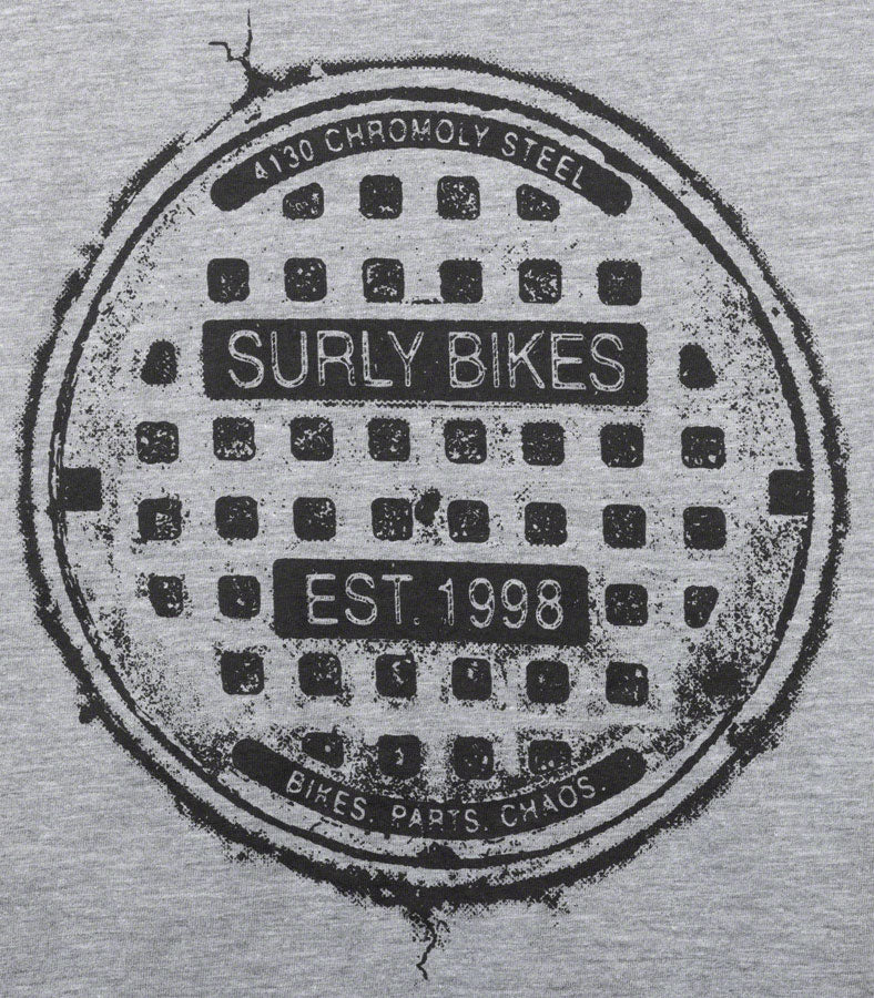 Surly The Ultimate Frisbee Womens T-Shirt - Gray 2X-Large-Goodwynn'sGoodwynn's
