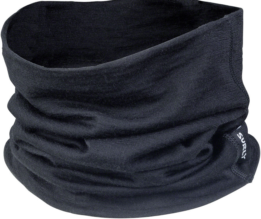 Surly Lightweight Neck Toob - Wool Black 150gm One Size-Goodwynn'sGoodwynn's