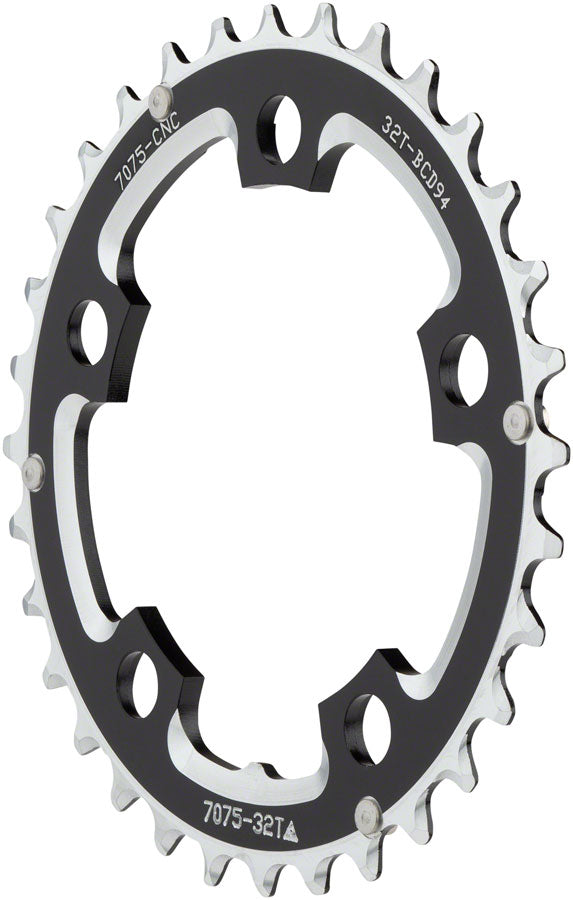 MSW Multi Speed 32t x 94mm Middle Chainring Black-Goodwynn'sGoodwynn's