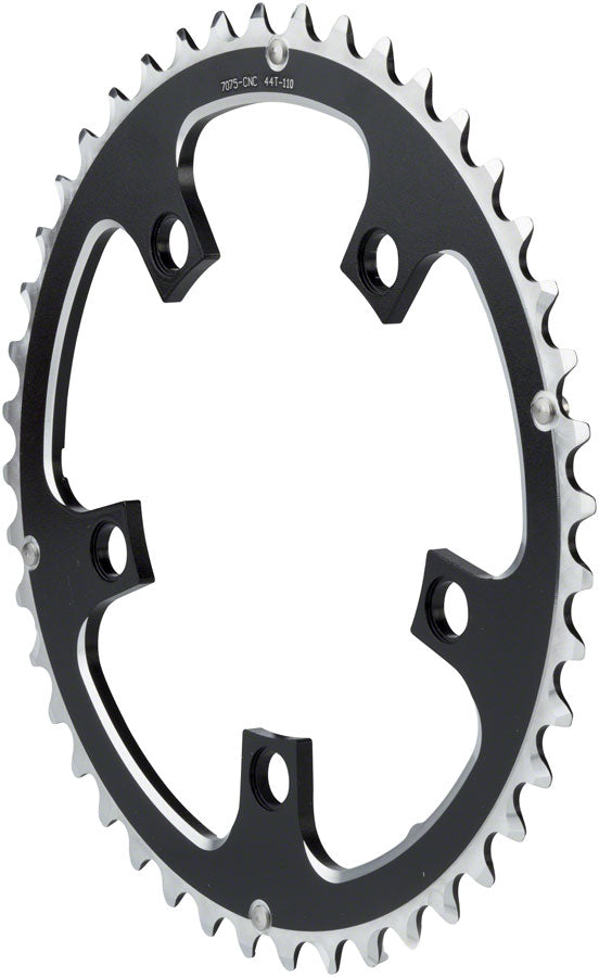 MSW Multi Speed 44t x 110mm Outer Chainring Black-Goodwynn'sGoodwynn's
