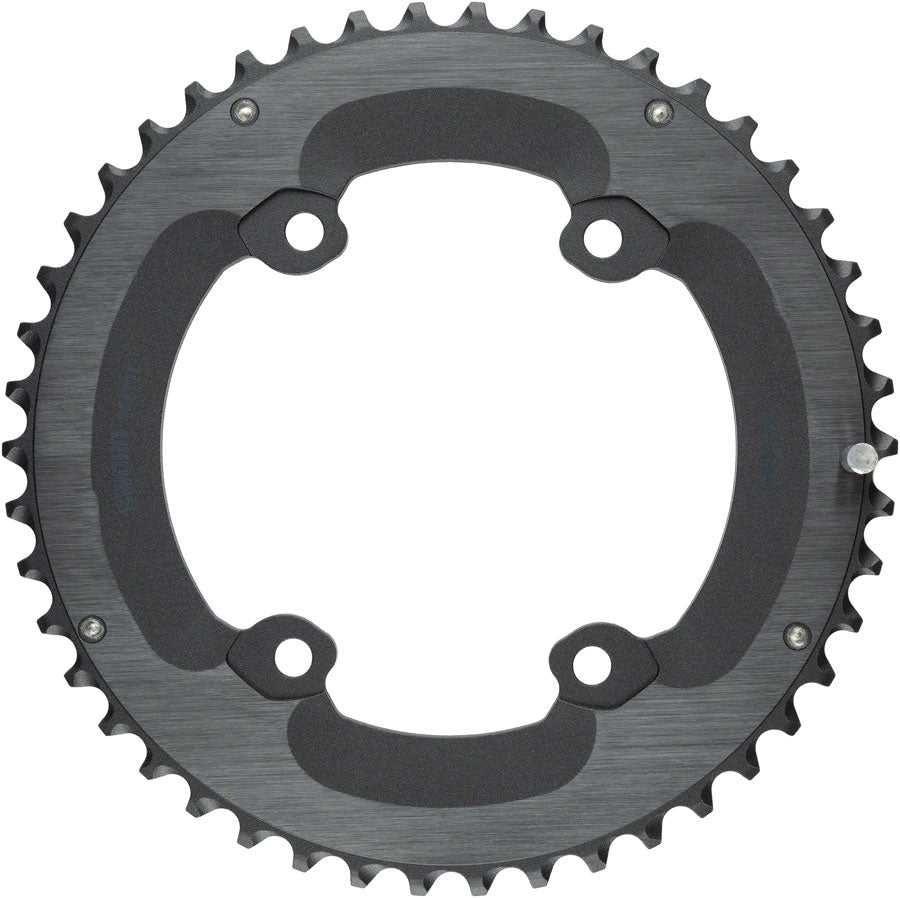 microSHIFT Sword Chainring - 46t 110 Asym BCD Outer ring 2 x 9/10-Speed BLK-Goodwynn'sGoodwynn's