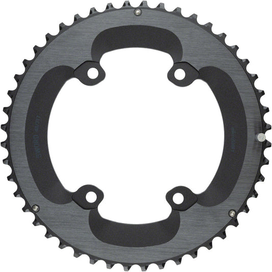 microSHIFT Sword Chainring - 48t 110 Asym BCD Outer ring 2 x 9/10-Speed BLK-Goodwynn's