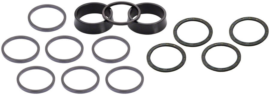 RaceFace Crankset Spacer Kit CINCH 30mm Spindle Systems -  Aluminum BLK-Goodwynn'sGoodwynn's