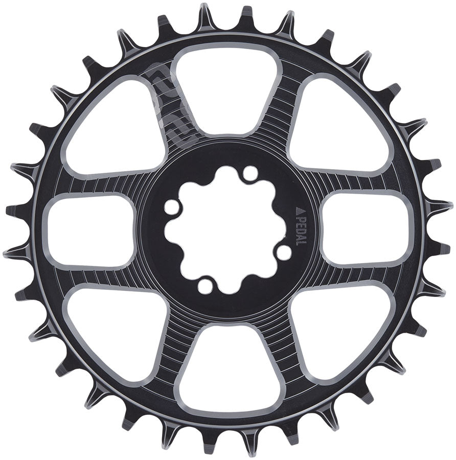 e*thirteen Helix Race 8-Bolt Chainring - 32t 11/12-Speed 3mm Offset 8-Bolt Direct Mount BLK-Goodwynn'sGoodwynn's
