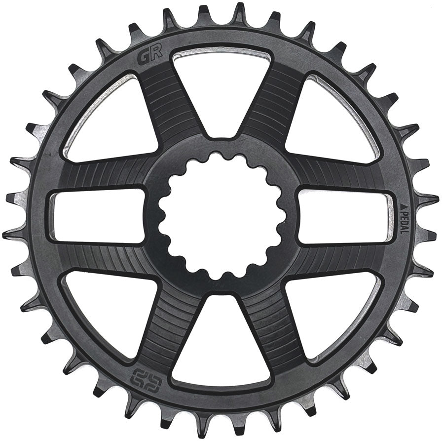e*thirteen Helix Race GR Direct Mount Chainring - 34t For use Helix Race GR Crank Silver-Goodwynn'sGoodwynn's