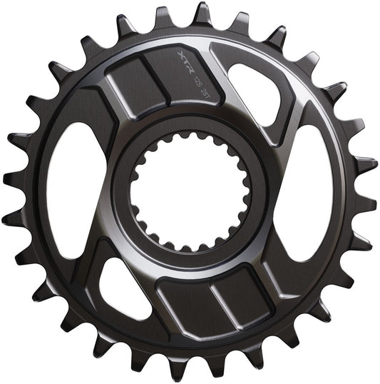 Shimano XTR SM-CRM96 1x Direct Mount Chainring - 28t Shimano Direct Mount For 12-Speed HG+ Chain Fits M9200 M9220 Crank Dark Gray-Goodwynn's