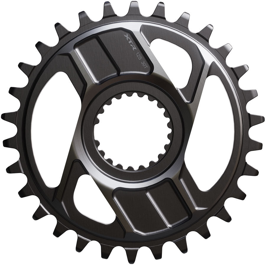 Shimano XTR SM-CRM96 1x Direct Mount Chainring - 30t Shimano Direct Mount For 12-Speed HG+ Chain Fits M9200 M9220 Crank Dark Gray-Goodwynn'sGoodwynn's