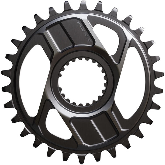 Shimano XTR SM-CRM96 1x Direct Mount Chainring - 30t Shimano Direct Mount For 12-Speed HG+ Chain Fits M9200 M9220 Crank Dark Gray-Goodwynn's