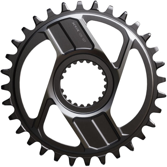 Shimano XTR SM-CRM96 1x Direct Mount Chainring - 32t Shimano Direct Mount For 12-Speed HG+ Chain Fits M9200 M9220 Crank Dark Gray-Goodwynn's