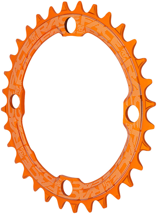RaceFace 1x Narrow Wide Chainring - 36t 104 BCD 10-12 Speed 7075 Aluminum Orange-Goodwynn'sGoodwynn's