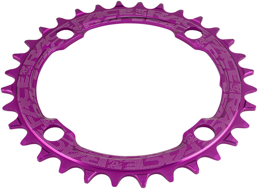 RaceFace 1x Narrow Wide Chainring - 36t 104 BCD 10-12 Speed 7075 Aluminum Purple-Goodwynn'sGoodwynn's